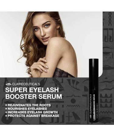 CLAIRECEUTICALS Eyelash Growth Serum - Eyelash Serum For Growth - Lash Growth Serum & Brow Serum For Long Eyelashes - Lash Serum Growth Eyebrow Growth Serum Eyelash Conditioner Eyebrow Serum 5.5ml - Buy Online on GoSupps.com