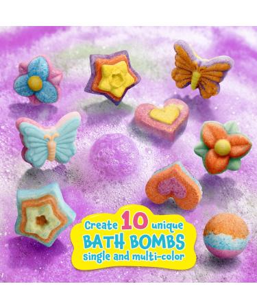 XXTOYS Bath Bombs Science Lab - DIY Kit for Kids | Bath Toys & Spa Crafts Set for Girls 8-12 | Great Gift Idea - Buy Online on GoSupps.com