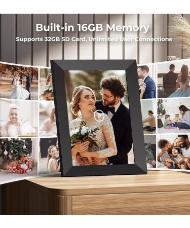 Ciowain FRAMEO Digital Picture Frame WiFi Smart - Black - 10inch - Buy Online on GoSupps.com