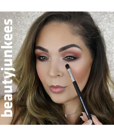 Flat Concealer Brush - Precision Makeup Tool for Eyes, Brows, and Eyelids | Synthetic Bristles for Blending Liquid, Cream, and Powder Products | Cruelty-Free - Buy Online on GoSupps.com