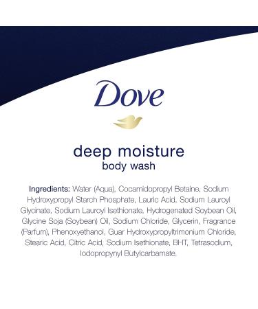 Dove Deep Moisture Body Wash Pump - 34 oz | Sulfate-Free & Moisturizing for Dry Skin - Buy Online on GoSupps.com