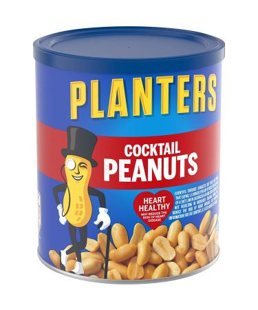 Planters Cocktail Peanuts - 6 Pack of 16 oz Canisters - Buy Online on GoSupps.com