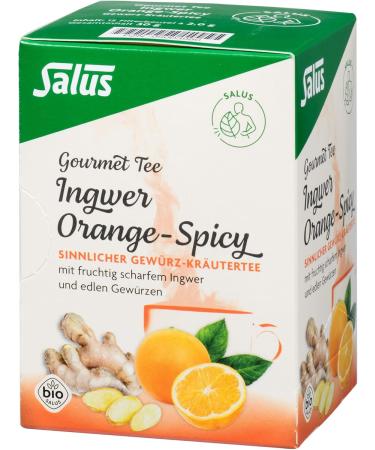  Salus Salus Orange-Spicy Ingewer Organic Herb Tea 30g - Buy Online on GoSupps.com