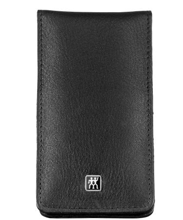 ZWILLING 4-Piece Manicure & Pedicure Set - Genuine Leather Nail Care Kit with Snap Fastener - Black - Buy Online on GoSupps.com