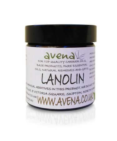 Lanolin. Adeps Lanae. 60ml Jar use directly on the hands and feet especially for rough dry and cracked skin by Sea & Sea