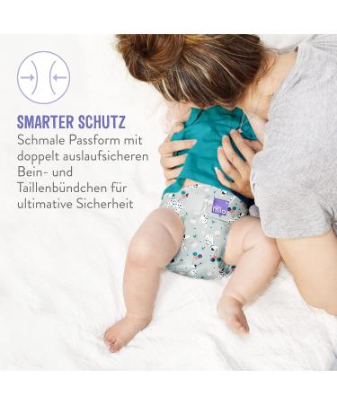 Buy Bambino Mio Mioduo Cloth Diaper Cover - Funny Puppy Design Size 1 ( 9Kg) - International Shipping Available - Buy Online on GoSupps.com