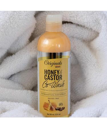 Africa's Best Originals Castor Hair Co-Wash for Natural Curls & Waves - Sulfate-Free Honey 12 Fl Oz | International Shipping - Buy Online on GoSupps.com