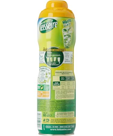 Teisseire Facon Mojito Mint and Lime Syrup 60 cl - Pack of 3 - Buy Online on GoSupps.com