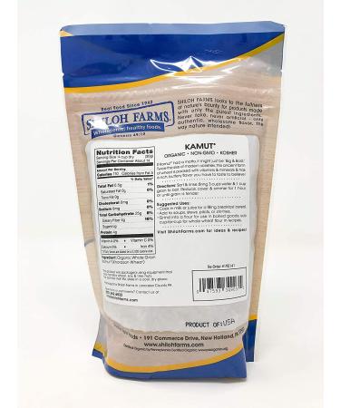 Shiloh Farms Organic Kamut Grain 15 oz - 2 Pack | Premium Quality Ancient Grain - Buy Online on GoSupps.com