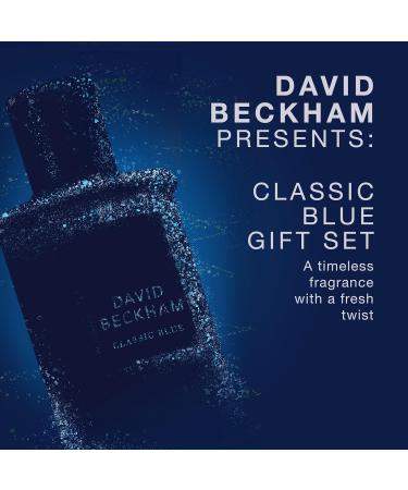 David Beckham Classic Blue 2 Piece Gift Set Notes of Grapefruit Cashmere Wood and Musk Men's Fragrance Long Lasting Everyday Fragrance David Beckham Classic 8.4 Fl Oz (Pack of 1) - Buy Online on GoSupps.com