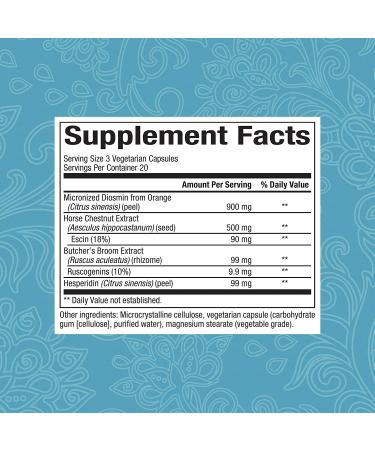 Natural Factors WomenSense VeinSense - 60 Vegetarian Capsules for Vein Health - Buy Online on GoSupps.com