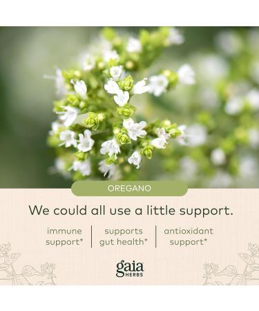 Gaia Herbs Oil Of Oregano Immune and Antioxidant Support - 180 Vegan Liquid - Buy Online on GoSupps.com