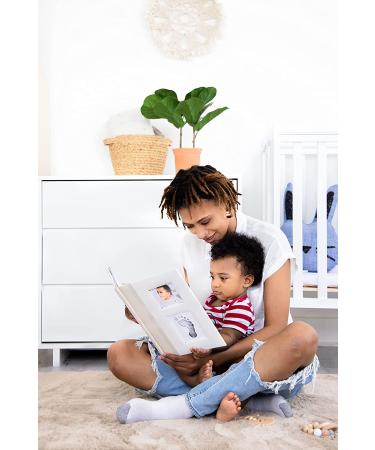 Pearhead Baby Memory Book with Clean-Touch Ink Pad | Baby's First Christmas Gift | Ivory Classic - Buy Online on GoSupps.com