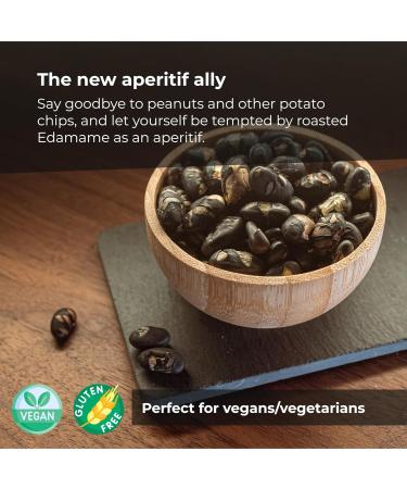 Black Soybeans 1 Kg Roasted & Lightly Salted - High Protein, Gluten-Free, GMO-Free | 2.2 Lbs - Dorimed - Buy Online on GoSupps.com