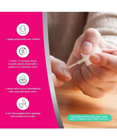 Nutra Nail 5 to 7 Day Growth Treatment & Natural Cuticle Remover - Fast Results Guaranteed - Buy Online on GoSupps.com