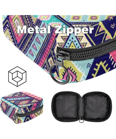 Shop Portable Women's Binding-Up Bags | Menstrual Cup & Pad Bags | Vintage Ethnic Boho Patterns for Teens - Buy Online on GoSupps.com