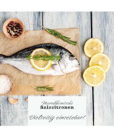 Buy 200g Original Moroccan Pickled Salt Lemons - Authentic African Delicacy for Fish & Meat | Saliamo - Buy Online on GoSupps.com