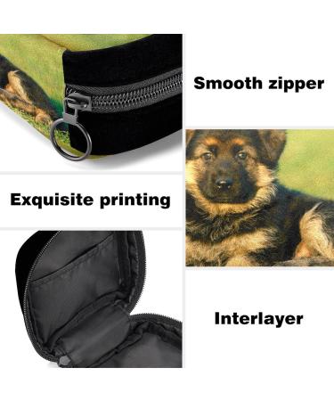 German Shepherd Period Bag | Sanitary Napkin Storage & Pad Holder | Makeup Pouch Color 3042 - Buy Online on GoSupps.com
