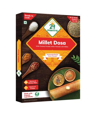 24 Mantara 24 Mantra Organic Millet Dosa - 216 Gm,, 216g () 216 Gram (Pack of 1)