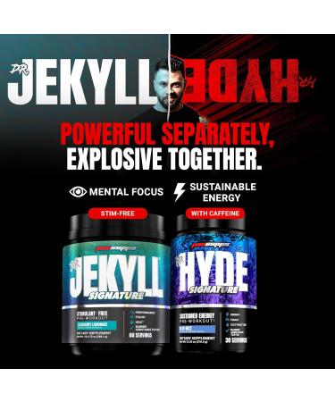 PROSUPPS Mr. Hyde Nightmare Pre Workout Powder with Caffeine & Beta Alanine - Preworkout for Intense Energy Mental Focus & Performance - Gym & Fitness Supplements (Black N' Blueberry 30 Servings) - Buy Online on GoSupps.com