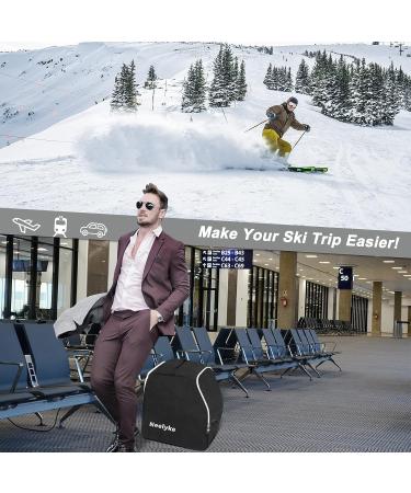 Waterproof Ski and Boot Bag Combo for Air Travel - Fits Skis Up to 200 cm and Boots Up to Size 13 - Large Storage Space for Ski Gear and Accessories - Buy Online on GoSupps.com