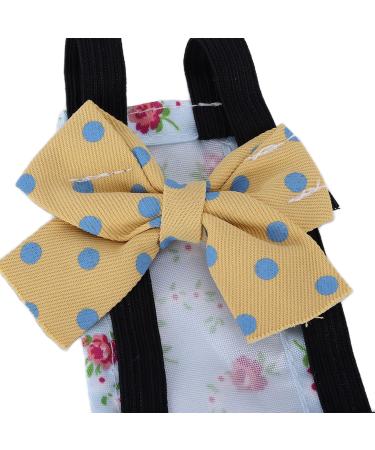 Washable Goose Clothes Diapers for Chickens & Ducks | Prevent Extravasation | Frenma Blue Flower (Size S) - Buy Online on GoSupps.com