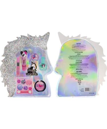 Townley Girl Unicorn Makeup Set - 8 Pieces with Lip Gloss, Nail Polish & Body Shimmer in Unicorn Bag - Ages 3+ for Parties & Makeovers - Buy Online on GoSupps.com