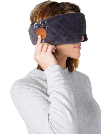 Pure Enrichment Wave Sound Therapy Eye Mask - Rechargeable Bluetooth Speakers, Light Blocking Design, Micromink Fabric, 3 White Noise Sounds - Ideal for Travel - Buy Online on GoSupps.com