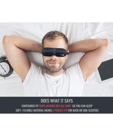 SPECIALLYME 100% Blackout 3D Eye Mask for Sleeping - Contoured Soft Mask for Women Men Kids with Ear Plugs & Travel Bag - Buy Online on GoSupps.com