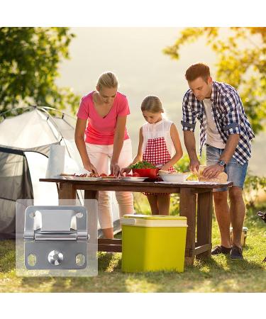 Stainless Steel Hinge Replacement for Coleman Camping Coolers - Set of 2 - Buy Online on GoSupps.com