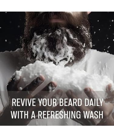 KT Valley Co. Beard Wash with Dead Sea Salt Vitamin B5 Argan & Jojoba Oil - Made in Canada | Refreshing Orange and Spearmint Scent | Experience the Ultimate Beard Care with Nourishing and Strengthening Properties | Deeply Cleanses Conditions and Softens F - Buy Online on GoSupps.com