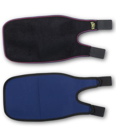Buy High Performance Calf & Shin Support Compression Bandage - Unisex One-Size for Enhanced Blood Circulation & Recovery - Ideal for Sports (Black - Buy Online on GoSupps.com
