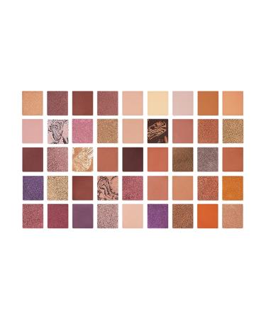 Makeup Revolution Maxi Reloaded Infinite Bronze Eyeshadow Palette - 45 Shades - 60.8g - Buy Online on GoSupps.com