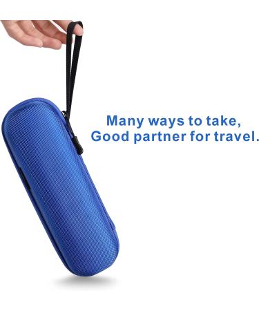 EVA Travel Case for Electric Toothbrush - Stylish Blue Toothbrush Case for Travel - Buy Online on GoSupps.com