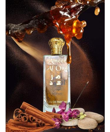 POUR HOMME AMEER AL OUD INTENSE EAU DE PARFUM 3.4 FL. Oz. Amber fragrance for Men. - Buy Online on GoSupps.com