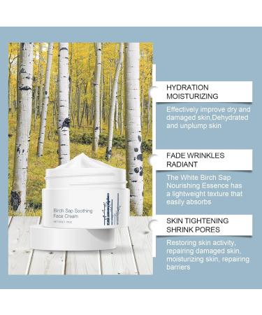 ERMOPATRY Birch Juice Moisturizing Cream Hydrating Cream for Face and Body Facial Elixir Cream Rejuvenating Face Cream 1.76 fl oz (2pcs) - Buy Online on GoSupps.com