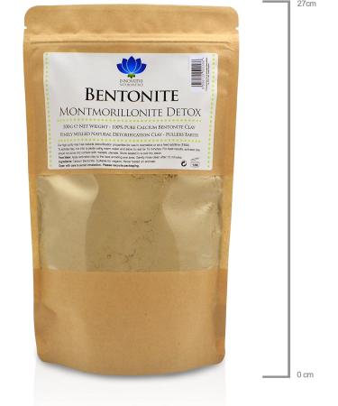 Bentonite Clay 500g Pack Pure Calcium Bentonite Detox - Buy Online on GoSupps.com