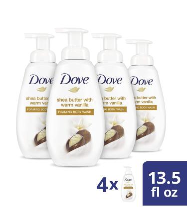 Dove Purely Pampering Body Wash (Shea Butter & Vanilla) - Paraben Free, 13.5 Fl Oz (Pack of 4) - Buy Online on GoSupps.com