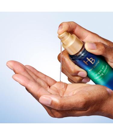 Hair Biology Argan Oil Taming Serum with Biotin for Dull Frizzy or Dry Hair 95 mL 95 ml (Pack of 1) - Buy Online on GoSupps.com