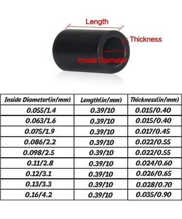 AGOOL Fishing Wire Single Barrel Crimp Sleeves - 300pcs Black Oxidized Copper Leader Rigging Tackle - Buy Online on GoSupps.com