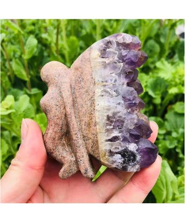 Natural Crystal Rough Natural Crystal Rough Rough Natural Amethyst Quartz Crystal Cluster Angel Purple Home Stone Home Decoration 1pc - Buy Online on GoSupps.com
