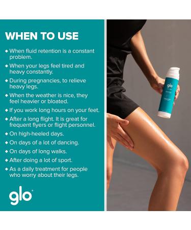 glo Serum 910 | Revitalizing Legs Serum & Moisturizing Lotion with Shea Butter | Firming Body Lotion for Tired Legs | Intense Hydration for Dry Skin - Buy Online on GoSupps.com
