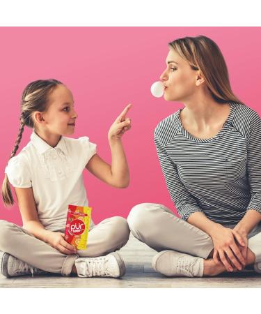 PUR Jumbo Gum |Chewing-gum Sans Aspartame | Au Xylitol |Ar me naturel Strawberry Banana Orange 20 Pi ces (Lot de 1) Strawberry Banana Orange 20 unit (Lot de 1) - Buy Online on GoSupps.com