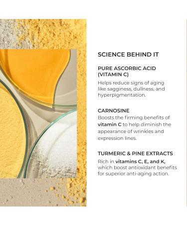 Natura Biss C+C Vitamin 20% Antiox Solution Firming Vitamin C Serum Firms Rejuvenates & Boosts Luminosity For All Skin Types 1 Oz 1 Fl Oz (Pack of 1) Yellow - Buy Online on GoSupps.com