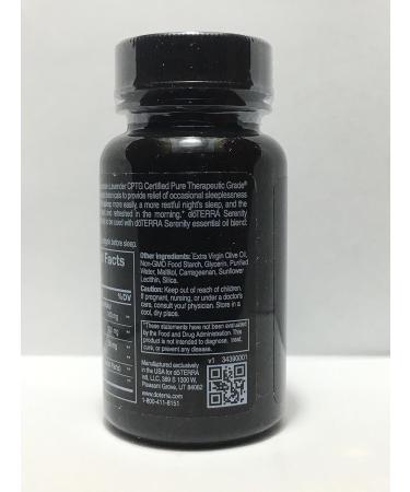 doTERRA Serenity Softgels - Essential Oil Restful Complex for Sleep | 60 Count - International Shipping Available - Buy Online on GoSupps.com