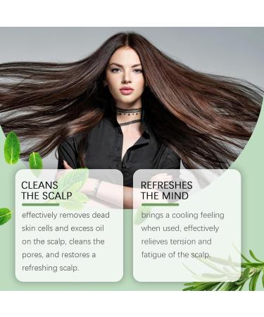 Rosemary Scalp Scrub Scalp Scrub Rosemary Scalp Exfoliator Scalp Exfoliator Hair Treatment Nourishing Hair Care With Scalp Massager - Buy Online on GoSupps.com
