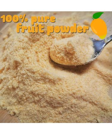  ZINGY ZOO Freeze-Dried Mango Fruit Powder | XL 300g Natural Dry Mango | Freeze-Dried Fruit Without Additives | - Buy Online on GoSupps.com