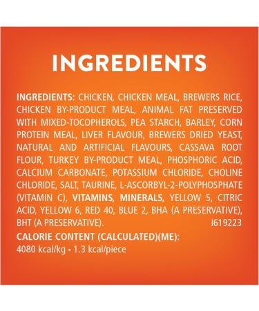 Friskies Party Mix Cat Treats Original Crunch with Real Chicken - 454 g Cannister (1 Pack) 454 g (Pack of 1) - Buy Online on GoSupps.com