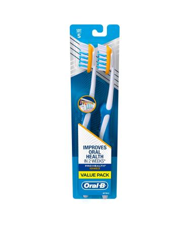 Oral-B Pro-Flex Toothbrush | Clinical Pro-Health | Soft Bristles | 2 Count - Buy Online on GoSupps.com