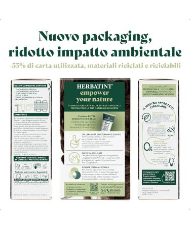  Herbatint Herbatint Permanent Hair Color Gel 5D Light Golden Brown - 170ml | Ammonia Free 100% White Hair Coverage | for Sensitive Skin with 8 Organic Natural Extracts - Buy Online on GoSupps.com